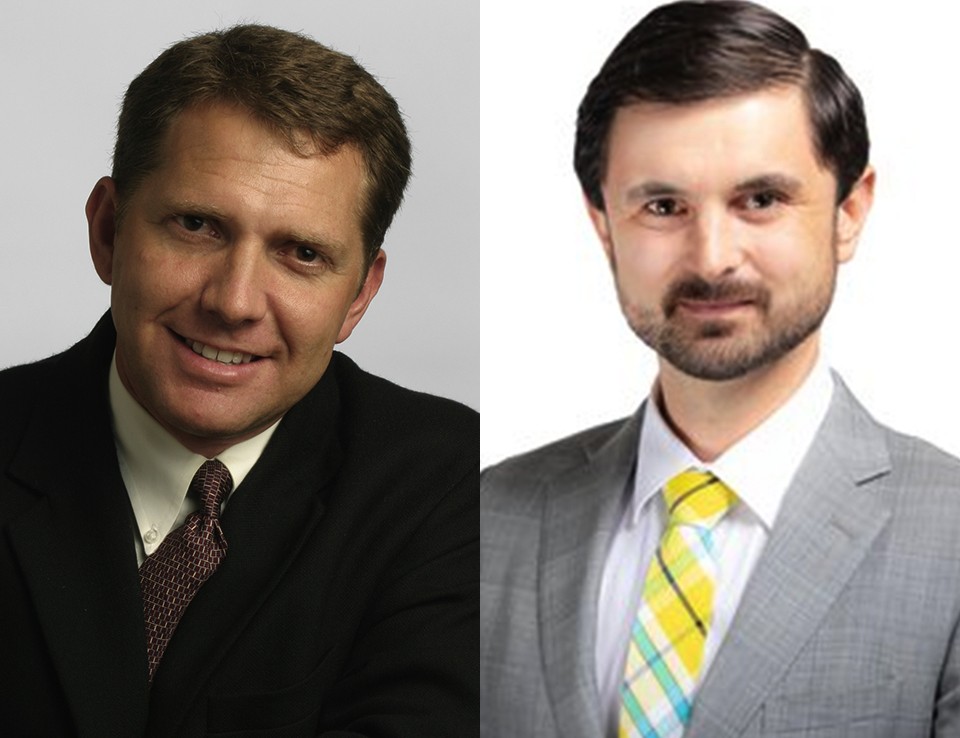 Ken Miller and Nicholas Heidorn '06