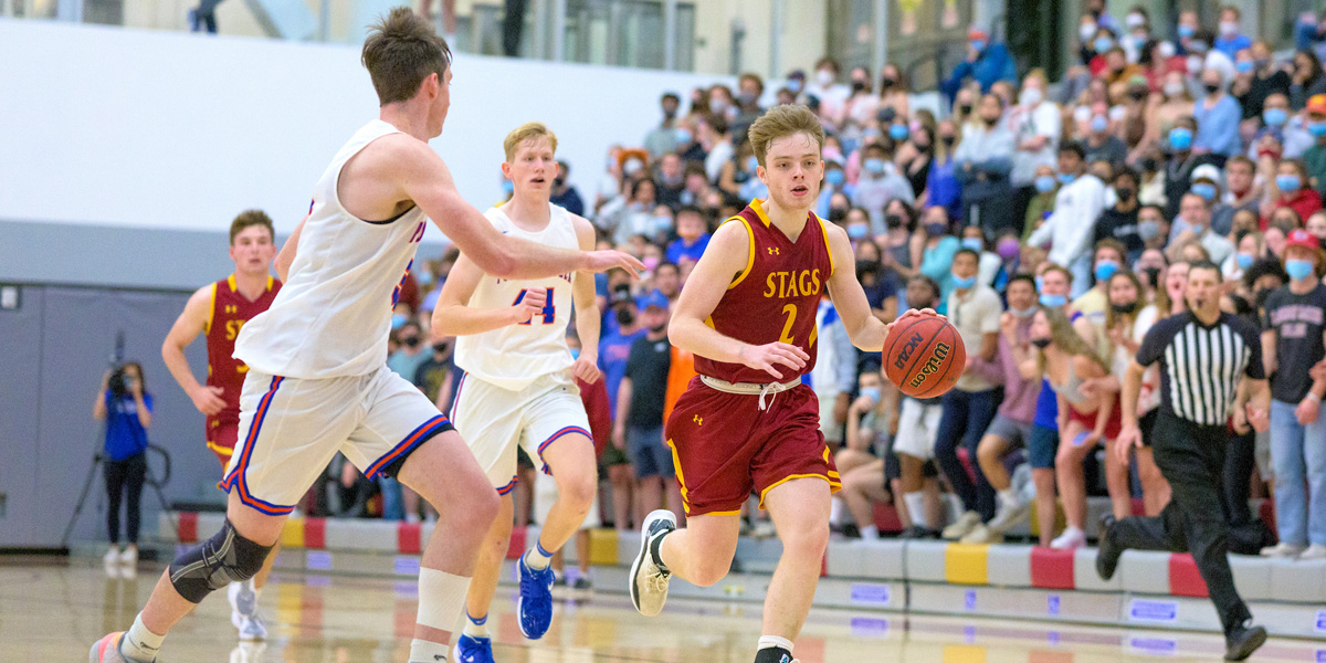 CMS Men’s Basketball vs Pomona-Pitzer during Family Weekend, 2022.