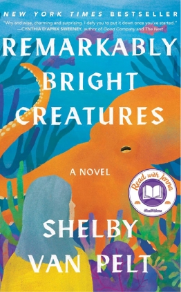 The cover of Remarkably Bright Creatures.