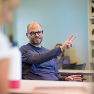 Kravis Associate Professor of Integrated Sciences: Biology Lars Schmitz. 