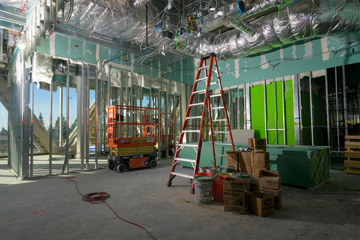 Brown Offices in the Robert Day Sciences Center.