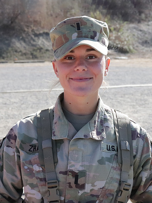 1LT Olivia Zhang.