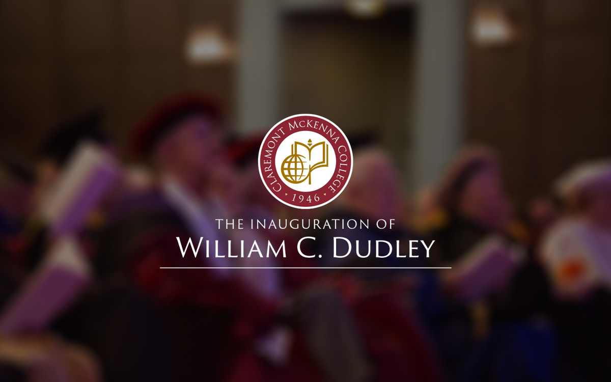 The inauguration for the sixth president, William Dudley.