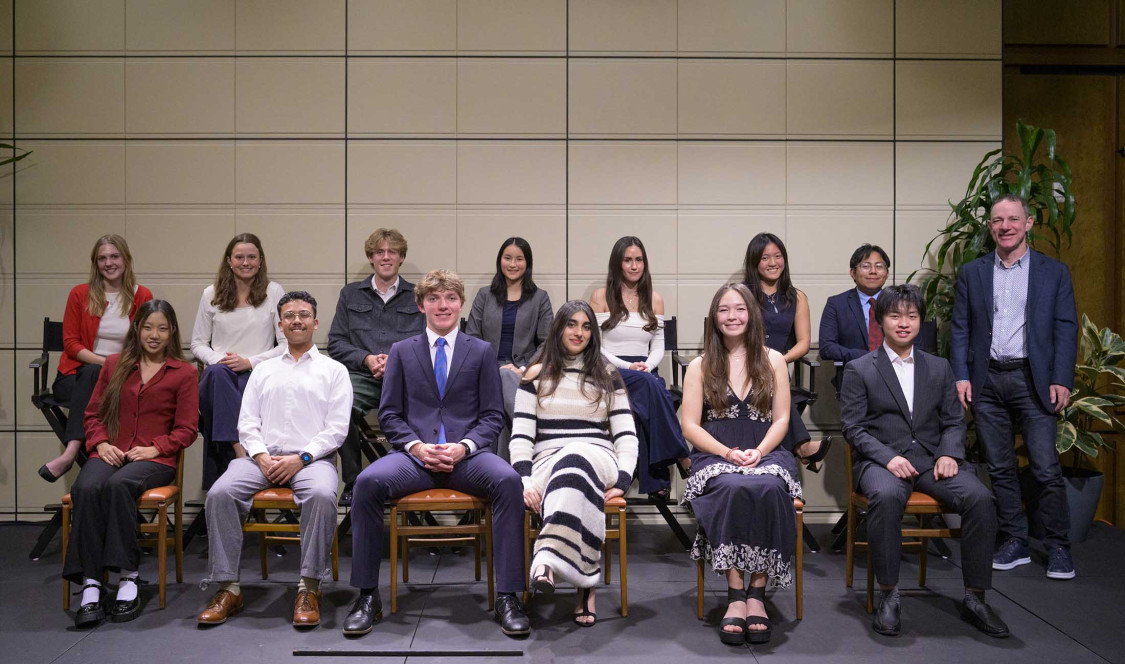 Appel Fellows gathered at the Ath