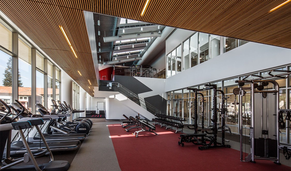 Roberts Pavilion interior