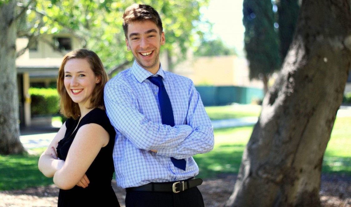 Athenaeum Fellows Shannon Miller and Dante Toppo