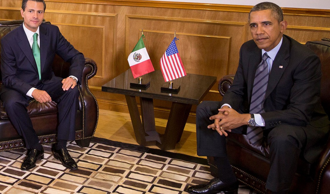 Mexican President Enrique Peña Nieto and U.S. President Barack Obama