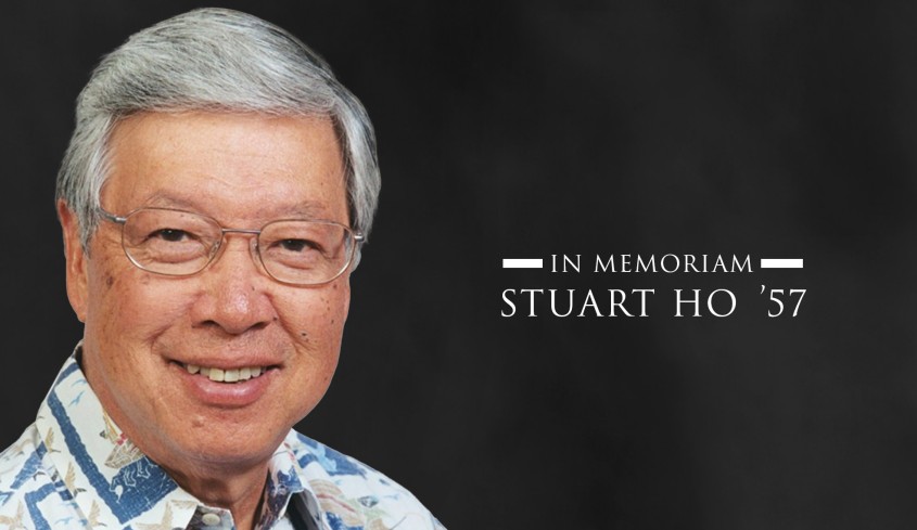 Stuart Ho '57 In Memoriam headshot