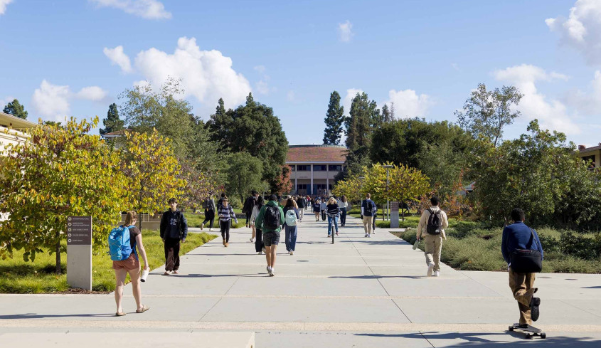 Campus overview facing east