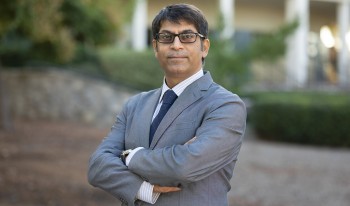 Portrait of Professor Nishant Dass on campus