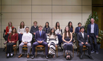 Appel Fellows gathered at the Ath