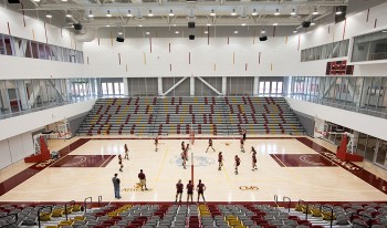 Main gym at Roberts Pavilion