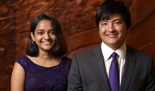 Hamsa Srikanth and Bruno Youn 