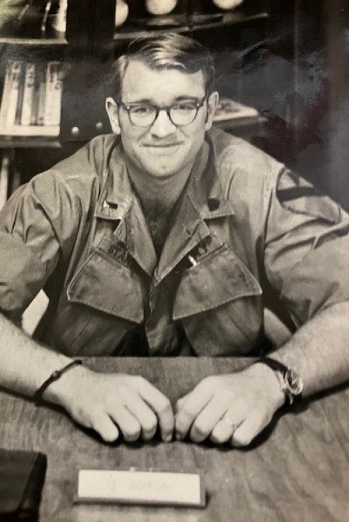 John Stanton ’68 as a young soldier.