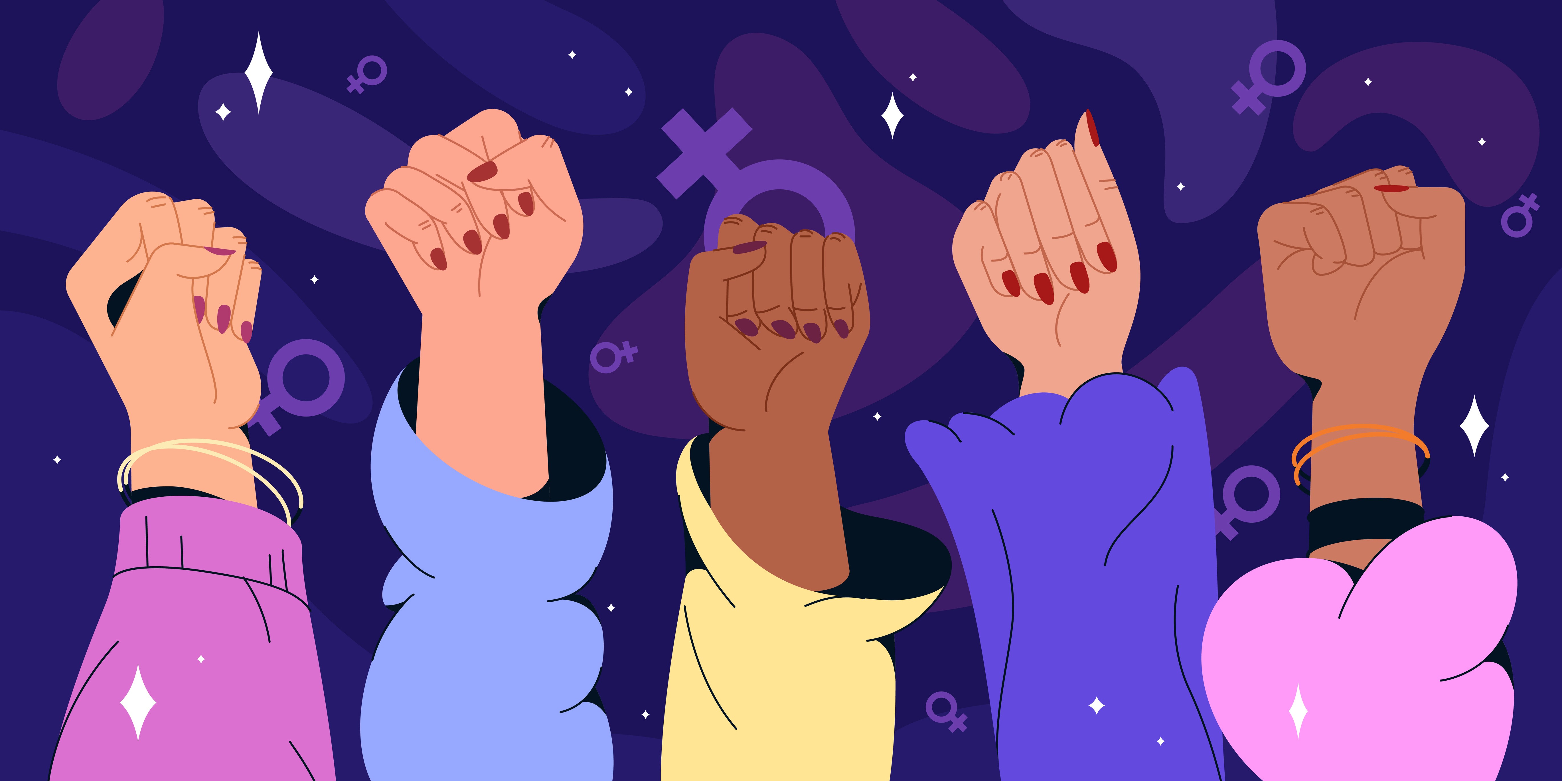 Feminism abstract image