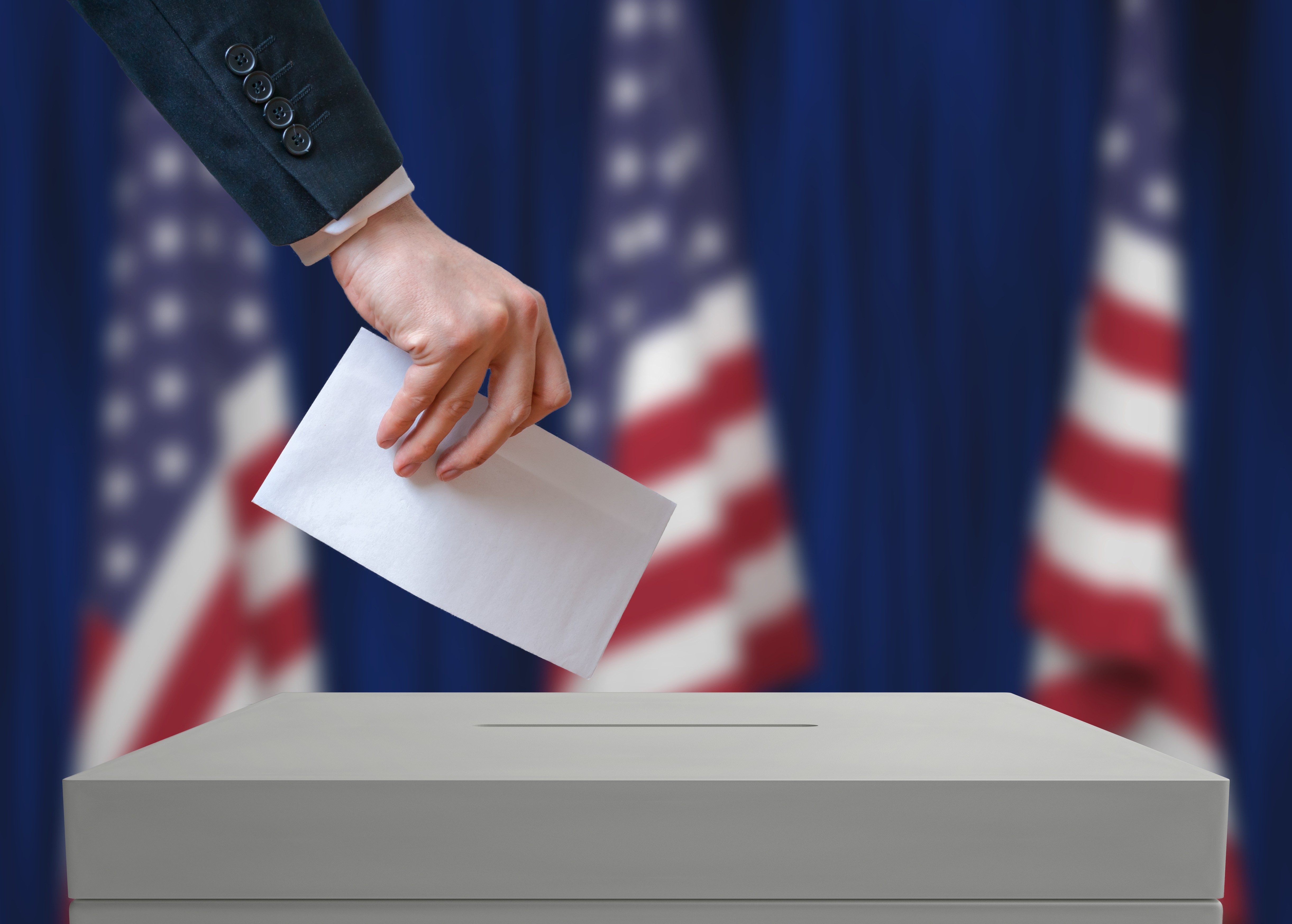 Ballot drop box