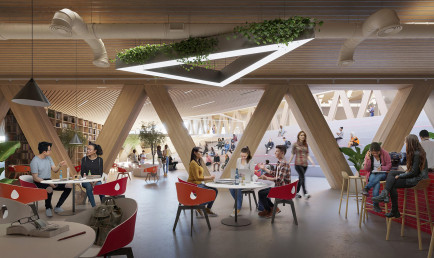 The workshop of the Robert Day Sciences Center.