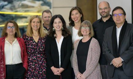 Faculty at the Faculty Awards Celebration.
