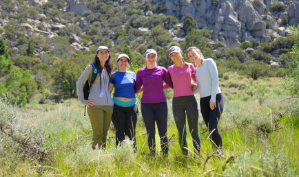 REC students in the field