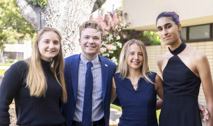 Ath fellows 2025-26 outside the Ath