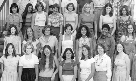 The first female students when Claremont McKenna College transitioned to coeducation.