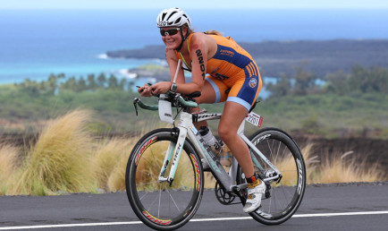 Whitney Dawson doing one of her three sports.