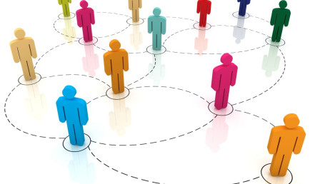 Networking illustration