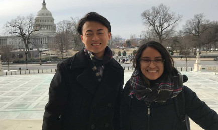 CMC Washington program students