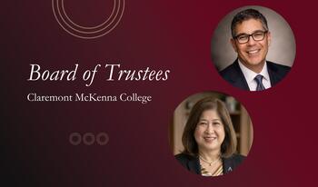 New Board of Trustees members: Jerry Bien-Willner ’97 and Lori Fujimoto P’24 P’28