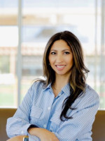 A headshot of The Open Academ's Senior Associate Director, Jennifer Valdez.