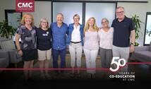 Members of first co-ed Class of 1980